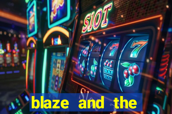 blaze and the monster machines logo font