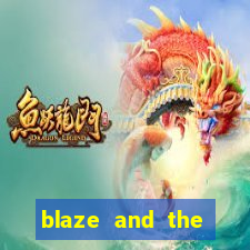 blaze and the monster machines logo font