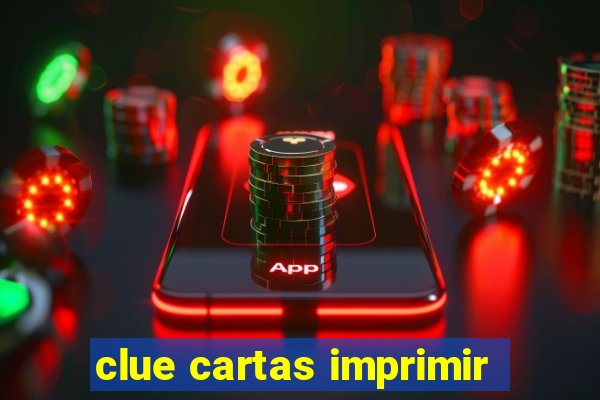 clue cartas imprimir