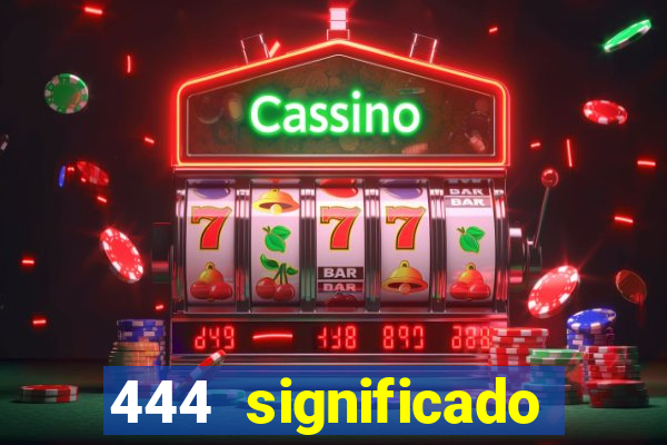 444 significado hora espejo