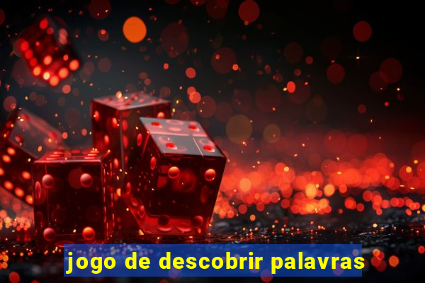 jogo de descobrir palavras