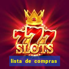 lista de compras supermercado completa