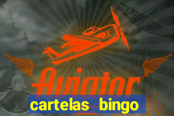 cartelas bingo bingo de palavras para imprimir