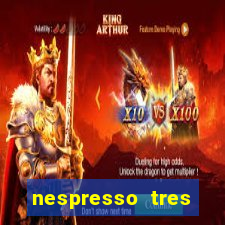nespresso tres luzes piscando