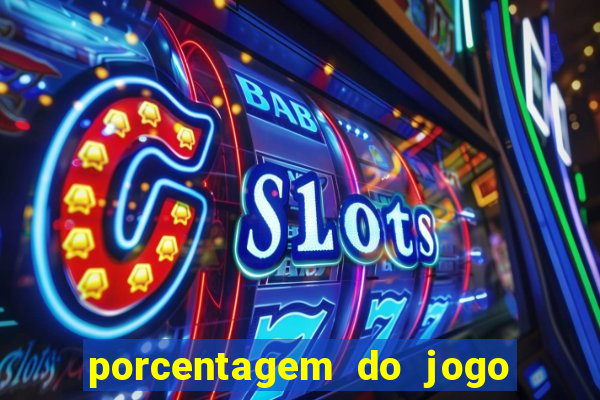 porcentagem do jogo fortune tiger