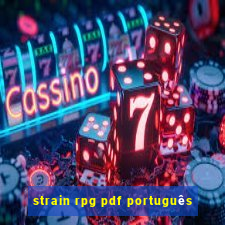 strain rpg pdf português