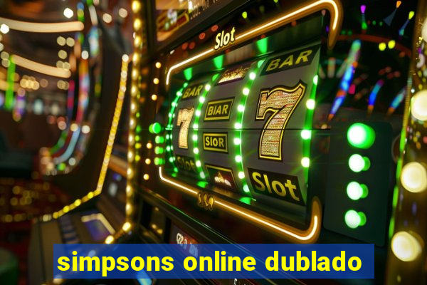 simpsons online dublado