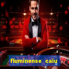 fluminense caiu para a serie c