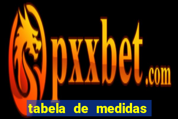 tabela de medidas reserva mini
