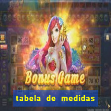 tabela de medidas reserva mini