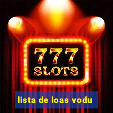 lista de loas vodu