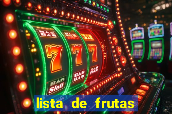 lista de frutas nativas do brasil