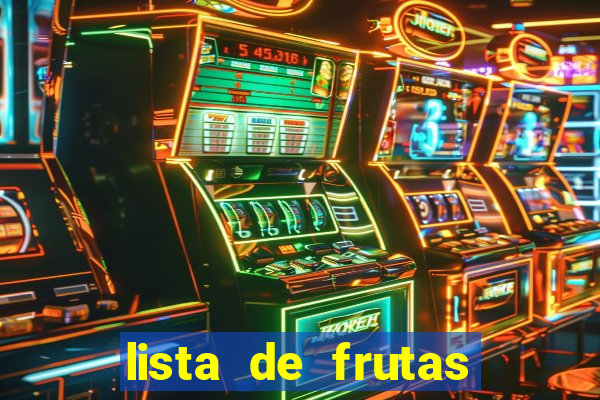 lista de frutas nativas do brasil