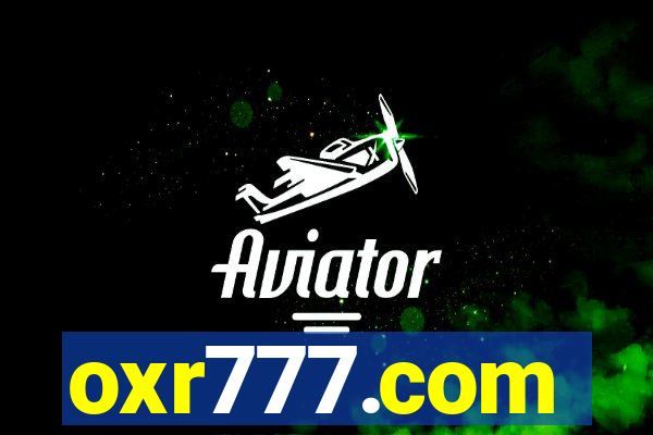 oxr777.com