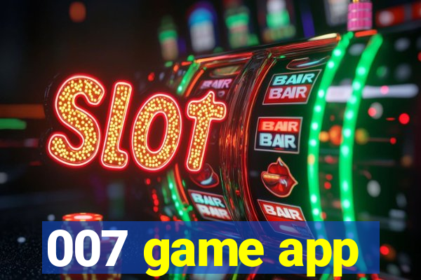 007 game app