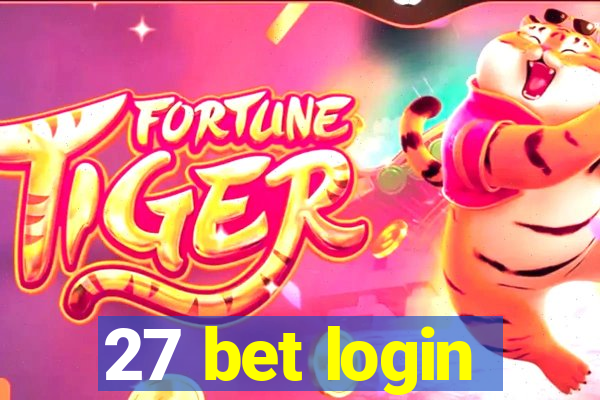 27 bet login