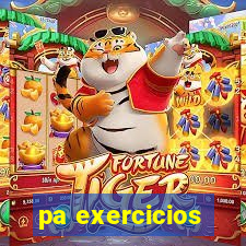 pa exercicios