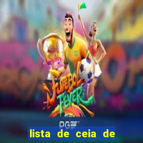 lista de ceia de natal completa
