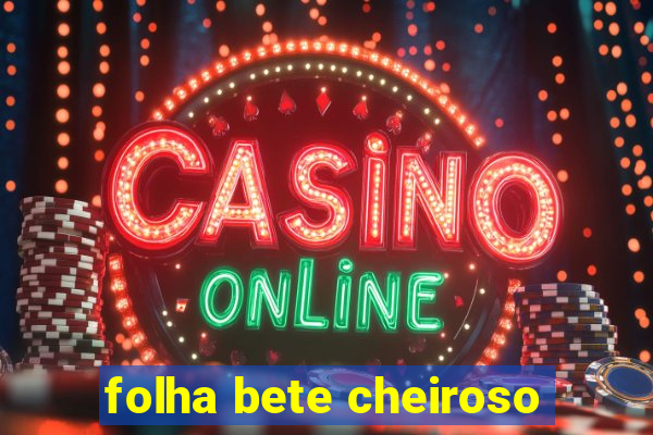 folha bete cheiroso