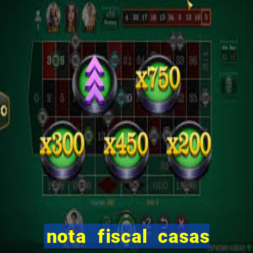 nota fiscal casas bahia 2 via