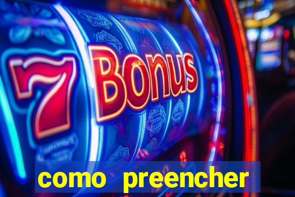 como preencher recibo de pagamento