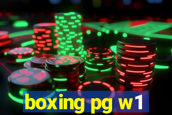 boxing pg w1