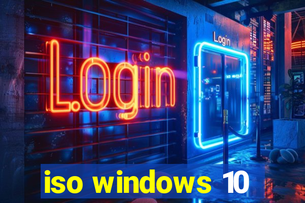 iso windows 10