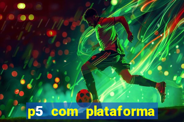 p5 com plataforma de jogos