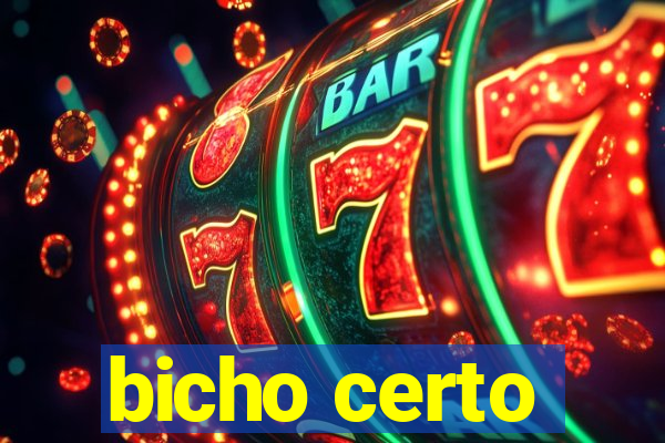 bicho certo