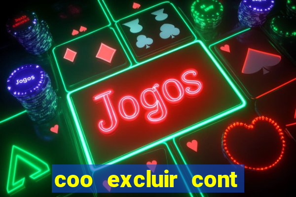 coo excluir cont f12 bet