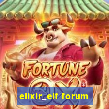 elixir_elf forum