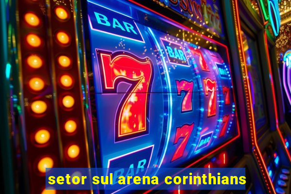 setor sul arena corinthians