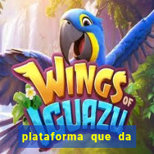 plataforma que da para depositar 1 real