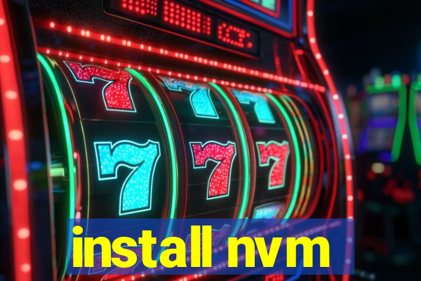 install nvm