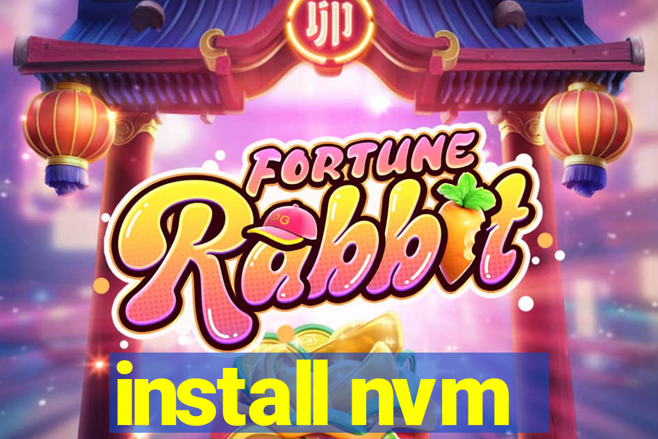 install nvm