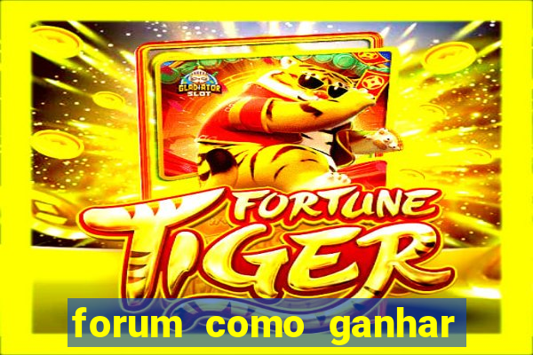 forum como ganhar na loteria