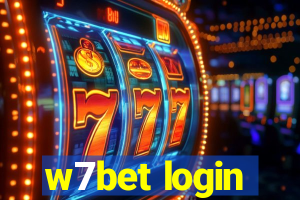 w7bet login