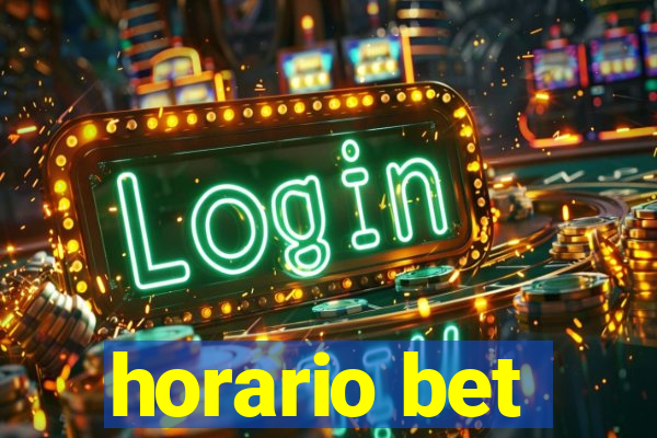 horario bet