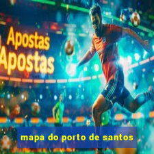 mapa do porto de santos
