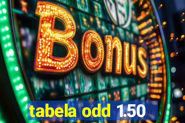 tabela odd 1.50