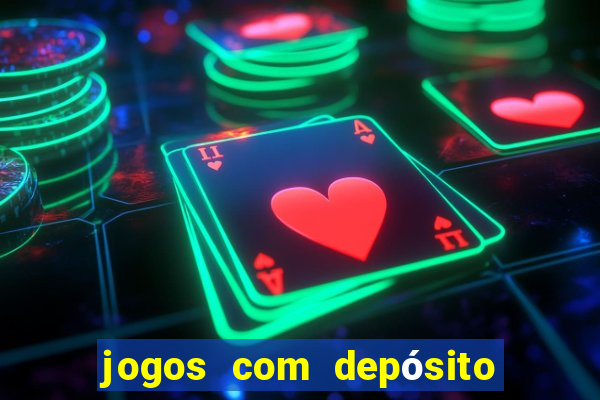 jogos com depósito de 50 centavos