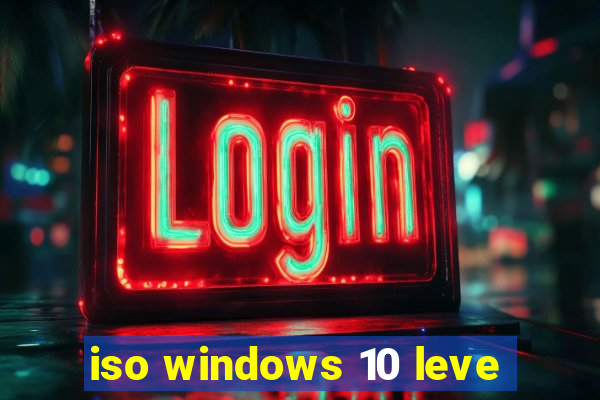 iso windows 10 leve