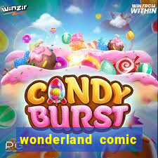 wonderland comic studio alphabet