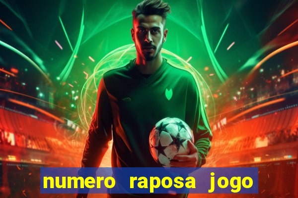numero raposa jogo do bicho