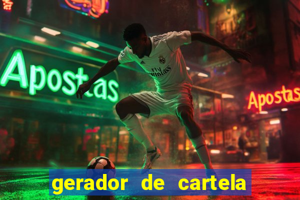 gerador de cartela de bingo para chá de bebê